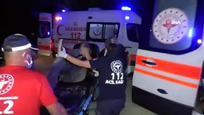 olay yeri inceleme -  Bursa’da ağabey ve kardeşe silahlı saldırı Videosu