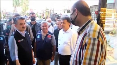 felaket -  Tarım ve Orman Bakanı Bekir Pakdemirli Türkeli'de Videosu