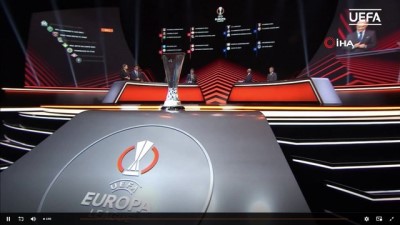 cekim - UEFA Avrupa Ligi kuraları çekildi Videosu