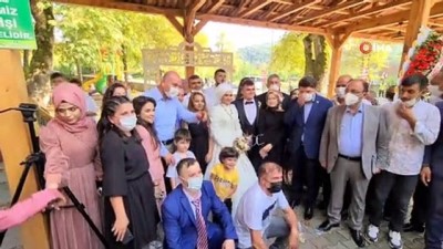 hatira fotografi -  Bakan Soylu, sel bölgesinde yolunun üzerindeki uzman çavuşun düğününe katıldı Videosu