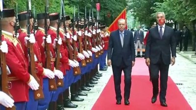 basin toplantisi -  - Cumhurbaşkanı Erdoğan Karadağ'da resmi törenle karşılandı Videosu
