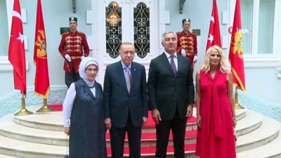 kamera -  - Cumhurbaşkanı Erdoğan, Karadağlı mevkidaşı Djukanovic ile görüştü Videosu