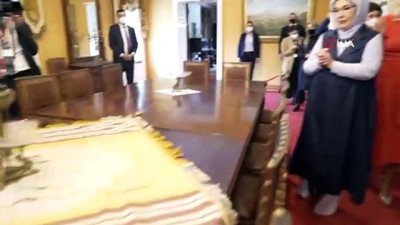  - Emine Erdoğan, Kral Nikola Müzesi'ni ziyaret etti