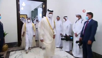 amed -  - Katar Emiri Şeyh Temim, Bağdat'ta Mısır Cumhurbaşkanı Sisi ile görüştü Videosu