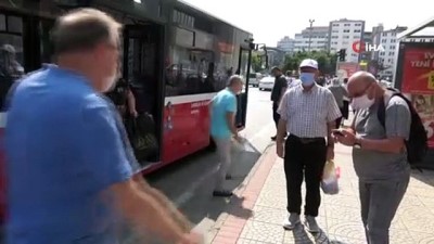 halk otobusu -  Samsun’da toplu ulaşıma ‘toplu zam’ Videosu