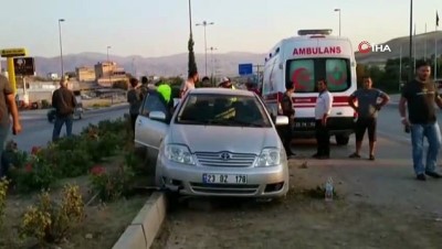 trafik kazasi -  - Elazığ'da 5 kişinin yaralandığı kaza güvenlik kamerasında Videosu