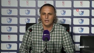 Mustafa Gürsel: ”İkinci yarı iyi oynadık, yetmedi” Videosu