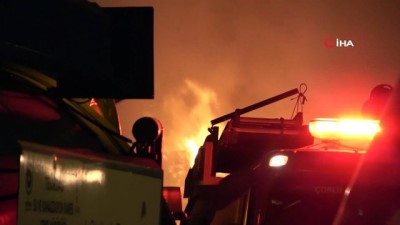 geri donusum -  Tekirdağ’da geri dönüşüm fabrikasında yangın Videosu