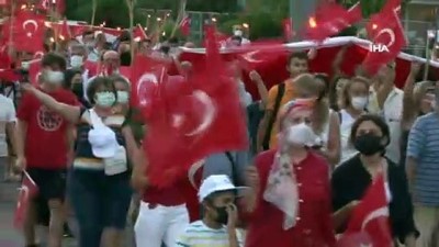  Antalya’da 'HES' kodlu Fener Alayı Videosu