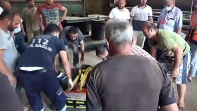 fabrika -  Ayancık'ta tamirat yapan işçi fabrikanın çatısından düştü Videosu