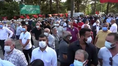 siyasi parti -  Başkan Böcek'ten, ağabeyine son görev Videosu