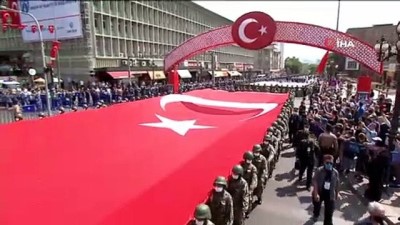  Başkent'te 30 Ağustos Zafer Bayramı kortej yürüyüşü