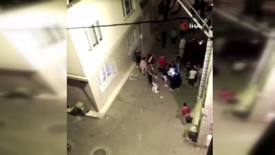 polis ekipleri -  Bursa'da düğünde kavga çıktı, ortalık savaş alanına döndü Videosu