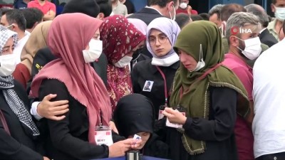 Şehidin cenazesi memleketi Trabzon’a getirildi Videosu