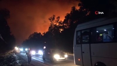 canli yayin -  Milas'ta alevler termik santrale sıçradı: İHA ekibi tehlikeye rağmen görevine devam etti Videosu