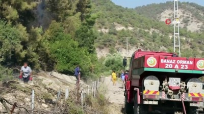 helikopter -  Sarayköy’de 1 dönüm ormanlık alan zarar gördü Videosu