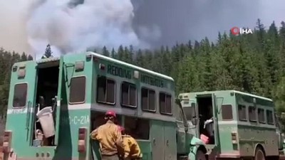 kuraklik -  - California’da yangınlar devam ediyor Videosu