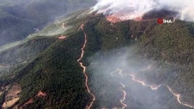 termik santral -  Muğla’da yangınla mücadele hız kesemeden sürüyor Videosu