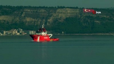 laboratuvar -  Türkiye’nin ilk acil kurtarma gemisi ‘Nene Hatun’ Çanakkale Boğazı’ndan geçti Videosu