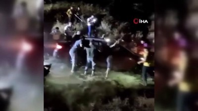 tedavi sureci -  Yangın bölgesine kız kaçırmaya geldiler: Kundakçı sanılıp saldırıya uğradılar Videosu