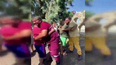 sarilar -  Antalya’dan dönen orman ekibini kurban keserek karşıladılar Videosu