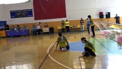 acilis toreni - Goalboll Lig maçları Niğde'de yapılıyor Videosu