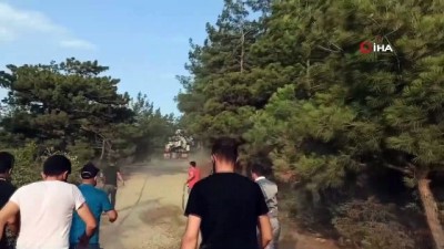 itfaiye araci -  Karabük'teki orman yangını kısmen kontrol altına alındı Videosu