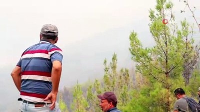helikopter -  Köyceğiz’deki yangın devam ediyor, bir bölge daha boşaltıldı Videosu