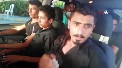 ticari arac -  Osmaniye’de 5 kişilik ticari araçtan 6’sı kaçak 9 mülteci çıktı Videosu