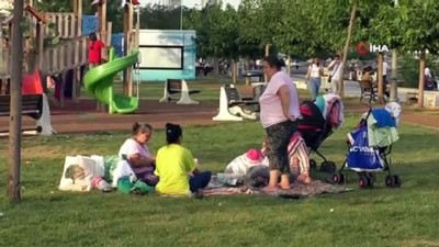 kalaba -  Sıcaktan bunalan vatandaşlar sahillere ve parklara akın etti Videosu