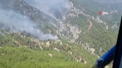 devam eden orman yanginlari -  39 helikopter 6 uçakla müdahale devam ediyor Videosu