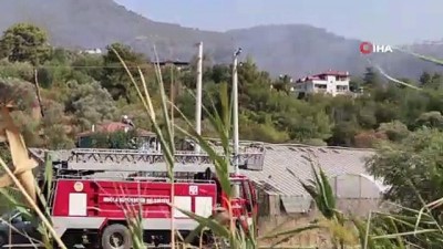 yangin yeri -  Dalaman’daki yangın büyümeden söndürüldü Videosu