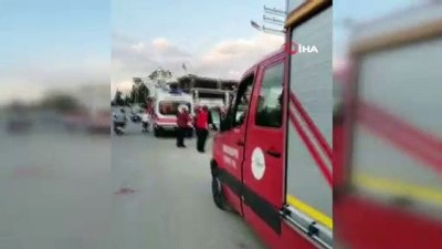 sigara -  Gaz kaçıran piknik tüpü, sigaranın ateşlenmesiyle bomba gibi patladı Videosu