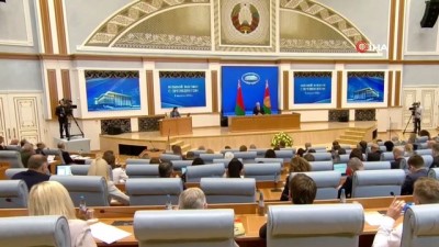 anayasa referandumu -  - Belarus Devlet Başkanı Lukaşenko'dan yeni anayasa için şeffaf referandum sözü Videosu