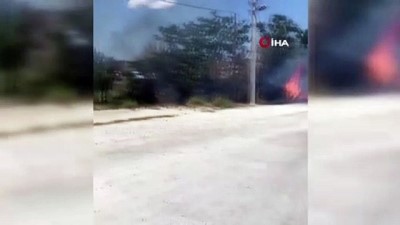 sparta -  Isparta’da ağaçlara sıçrayan yangın korkuttu Videosu