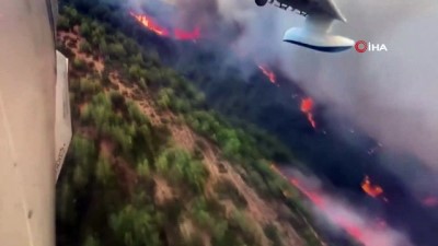 helikopter -  Rusya'nın Ankara Büyükelçiliği, Rus uçaklarının orman yangınlarına müdahale görüntülerini paylaştı Videosu