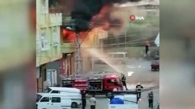 imalathane -  Şalgam imalathanesinin deposu alev alev yandı Videosu