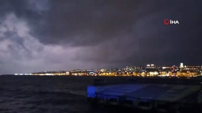 aydin -  Samsun'da şimşekler geceyi aydınlattı Videosu