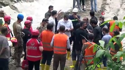 jandarma -  Selde kaybolan işçiyi arama çalışmaları devam ediyor Videosu