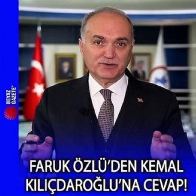 Kılıçdaroğlu'nun Düzce ile ilgili iddialarına Başkan Özlü'den cevap: Geç bunları